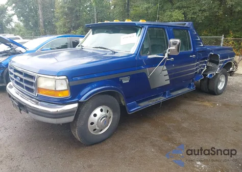1997 Ford F-350 Xl from USA, damaged, VIN 1FTJW35F1VEA39496